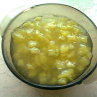 KIsiel jabłkowo cynamonowy z sokiem z cytryny