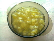 Fot. carolotta, KIsiel jabłkowo cynamonowy z sokiem z cytryny