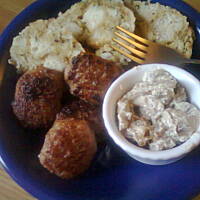 Bawarskie knedle z bułki - Semmelknödel