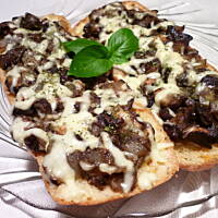 Ciabatta z grzybami na pyszną kolację!