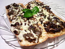 Fot. pralina, Ciabatta z grzybami na pyszną kolację!