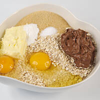 Ciasteczka owsiane czekoladowe