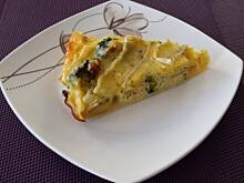 Fot. ezelka, Tarta serowa z brokułami