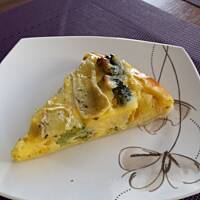 Tarta serowa z brokułami