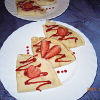 walentynkowe naleśniki dla dwojga