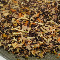 Potrawka z czarnym ryżem