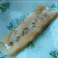 Naleśniki z serem i bananem