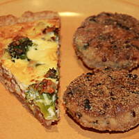 Tarta Brokułowa na razowym spodzie