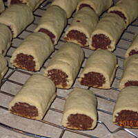 ciastka z nadzieniem kokosowym