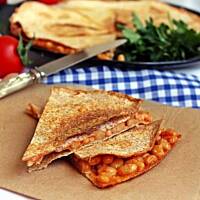 Quesadilla z fasolką