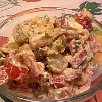 Sałatka niespodziewanie dobra (znów z selerem naciowym)