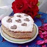 Ciasto miłosne serce