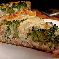 Quiche cztery sery z brokułem