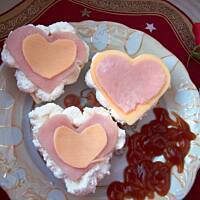 Walentynkowe kanapki