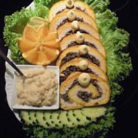 Rolada z żółtego sera