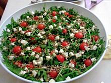 Fot. lenka075,   Kolorowo mi " czyli prosta sałatka z rukolą...lub nie ;)