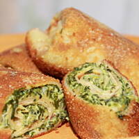 Krokiety Ze Szpinakiem