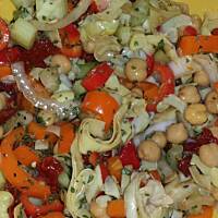 Sałatka z ciecierzycy