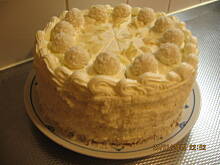 Fot. mariateresa, Królewski  tort  Rafaello