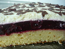 Fot. gosia220, Tortowe ciasto wiśniowe