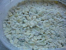 Fot. gosia220, Sałatka śledziowa z jabłkiem