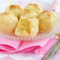 węgierskie knedle z białego sera...