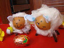 Fot. Wróbelek, owieczka z wydmuszki