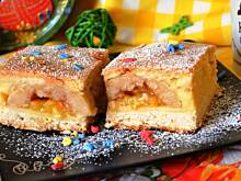 Fot. makusia, Kruche z jabłkami i budyniem