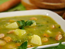 Fot. Wkn, Erbsensuppe - zupa groszkowa