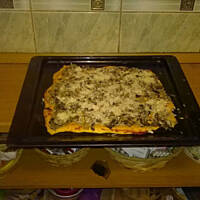 pizza, ciasto do pizzy