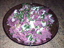 Fot. Mońcia, sałatka z buraków na każdą okazje.