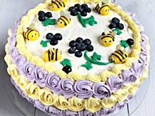 Fot. Mloda, Tort z pszczółkami