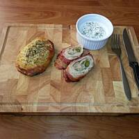 Rolada wieprzowa z zapieczonym ziemniakiem