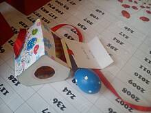 Fot. Wróbelek, Życzenia Wielkanocne w wydmuszce