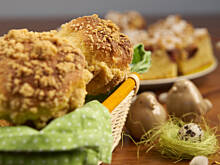 Fot. Wkn, Drożdżowe babeczki do święconeczki