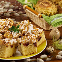 Placek drożdżowy ze śliwkami