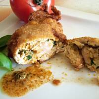 serowy devolay z bazylią