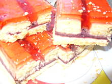 Fot. domi87, Kruche ciasto z dżemem, orzechami i galaretką