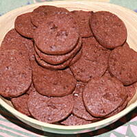 Ciastka Czekoladowe Krojone