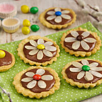 Mini mazurki czekoladowe