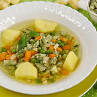 Kluseczki do zup a'la passatelli