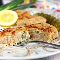 Kotlety fasolowe z tuńczykiem