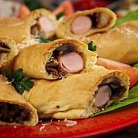 Parówki w cieście w wersji wypasionej