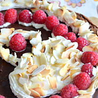 Czekoladowy mazurek - tort