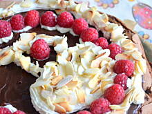 Fot. sebek, Czekoladowy mazurek - tort