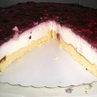 Sernik duet z jagodami