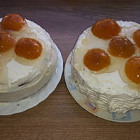 Tort na wielkanoc rozbite jajka