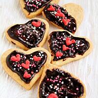 serduszkowe kruche ciasteczka (bez jajek)…