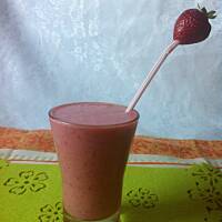 Koktajl truskawkowo-bananowy