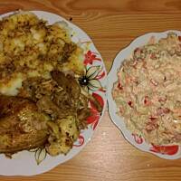 Aromatyczny kurczak z czosnkiem i przyprawami